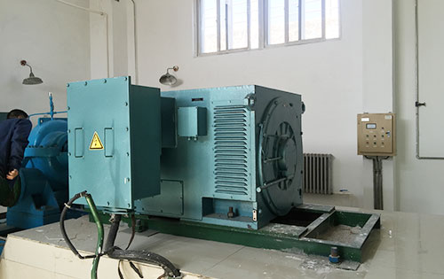 昌吉某水电站工程主水泵使用我公司高压电机